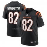 Camiseta NFL Game Cincinnati Bengals Scotty Washington Negro