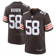 Camiseta NFL Game Cleveland Browns Austin Barber Marron
