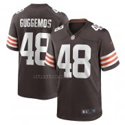 Camiseta NFL Game Cleveland Browns Nick Guggemos Marron