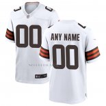 Camiseta NFL Game Cleveland Browns Personalizada Blanco