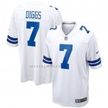 Camiseta NFL Game Dallas Cowboys Trevon Diggs Alterno Blanco