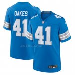 Camiseta NFL Game Detroit Lions Gunnar Oakes Azul