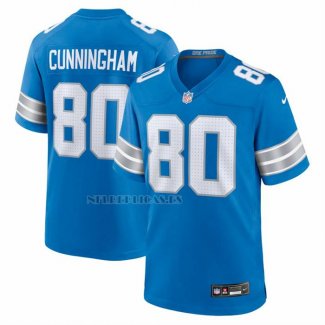 Camiseta NFL Game Detroit Lions Malik Cunningham Azul