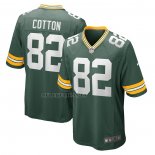 Camiseta NFL Game Green Bay Packers Jeff Cotton Primera Verde