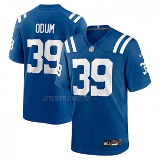 Camiseta NFL Game Indianapolis Colts George Odum Royal