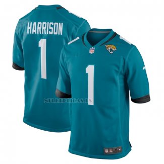 Camiseta NFL Game Jacksonville Jaguars Anton Harrison 2023 NFL Draft First Round Pick Verde