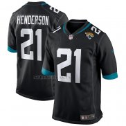Camiseta NFL Game Jacksonville Jaguars C.J. Henderson Negro