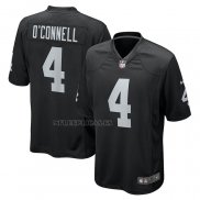 Camiseta NFL Game Las Vegas Raiders Aidan O'Connell Negro