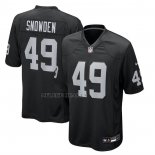 Camiseta NFL Game Las Vegas Raiders Charles Snowden Negro