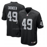 Camiseta NFL Game Las Vegas Raiders Charles Snowden Negro