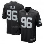 Camiseta NFL Game Las Vegas Raiders Darius Philon Negro