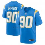 Camiseta NFL Game Los Angeles Chargers Tyeler Davison Primera Azul