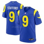 Camiseta NFL Game Los Angeles Rams Matthew Stafford Jugador Azul