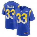 Camiseta NFL Game Los Angeles Rams Myles Gaskin Azul