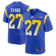 Camiseta NFL Game Los Angeles Rams Tiyon Evans Primera Azul