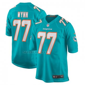 Camiseta NFL Game Miami Dolphins Isaiah Wynn Verde