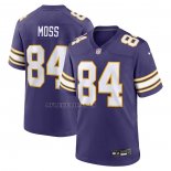 Camiseta NFL Game Minnesota Vikings Randy Moss Classic Retired Violeta