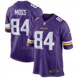 Camiseta NFL Game Minnesota Vikings Randy Moss Retired Violeta