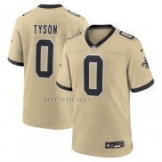 Camiseta NFL Game New Orleans Saints Jordyn Tyson 2026 Alterno Amarillo
