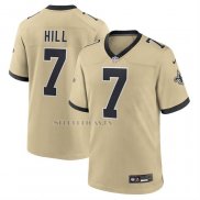Camiseta NFL Game New Orleans Saints Taysom Hill Alterno Oro