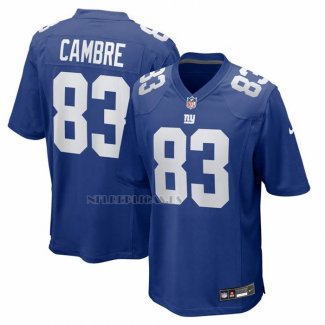Camiseta NFL Game New York Giants Dalen Cambre Azul