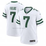 Camiseta NFL Game New York Jets Justin Fields Legacy Blanco