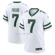 Camiseta NFL Game New York Jets Justin Fields Legacy Blanco
