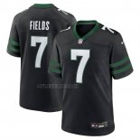 Camiseta NFL Game New York Jets Justin Fields Negro