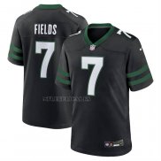 Camiseta NFL Game New York Jets Justin Fields Negro