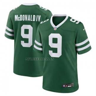 Camiseta NFL Game New York Jets Will McDonald IV Verde1