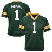 Camiseta NFL Game Nino Green Bay Packers Micah Parsons Verde