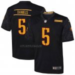 Camiseta NFL Game Nino Washington Commanders Jayden Daniels Alterno Negro