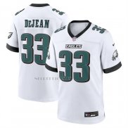 Camiseta NFL Game Philadelphia Eagles Cooper DeJean Blanco