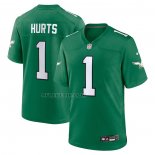 Camiseta NFL Game Philadelphia Eagles Jalen Hurts Alterno Verde