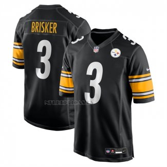 Camiseta NFL Game Pittsburgh Steelers Jaquan Brisker Negro
