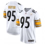 Camiseta NFL Game Pittsburgh Steelers Keeanu Benton Blanco