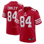 Camiseta NFL Game San Francisco 49ers Chris Conley 84 Rojo