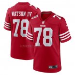 Camiseta NFL Game San Francisco 49ers Leroy Watson Rojo