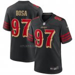 Camiseta NFL Game San Francisco 49ers Nick Bosa 2025 Rivalries Collection Negro
