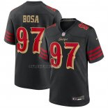 Camiseta NFL Game San Francisco 49ers Nick Bosa 2025 Rivalries Collection Negro