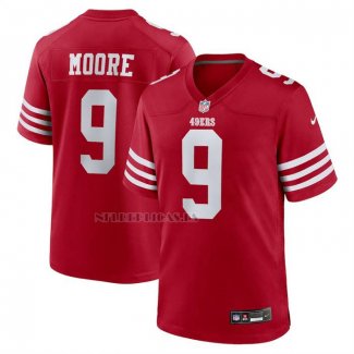 Camiseta NFL Game San Francisco 49ers Skyy Moore Rojo