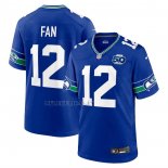 Camiseta NFL Game Seattle Seahawks 50th Season Alterno Royal