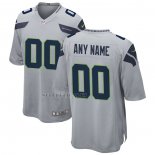 Camiseta NFL Game Seattle Seahawks Personalizada Alterno Gris