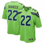 Camiseta NFL Game Seattle Seahawks Rashid Shaheed Alterno 2 Verde