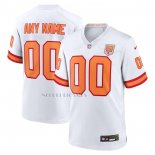 Camiseta NFL Game Tampa Bay Buccaneers 50th Season Personalizada Blanco
