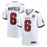 Camiseta NFL Game Tampa Bay Buccaneers Baker Mayfield 50 Aniversario Blanco