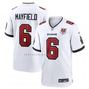 Camiseta NFL Game Tampa Bay Buccaneers Baker Mayfield 50 Aniversario Blanco