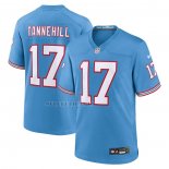 Camiseta NFL Game Tennessee Titans Ryan Tannehill Throwback Alterno Azul
