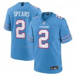 Camiseta NFL Game Tennessee Titans Tyjae Spears Azul2