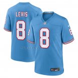 Camiseta NFL Game Tennessee Titans Will Levis Throwback Azul